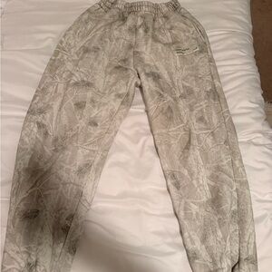 Women's Gray Camouflage Pants